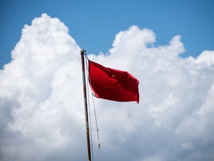 Archivo - Bandera roja