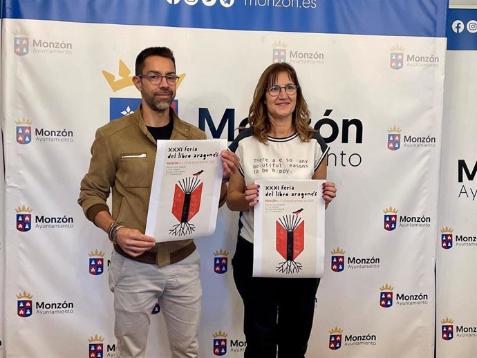 Presentación del cartel del la XXXI Edición de la Feria del Libro Aragonés.