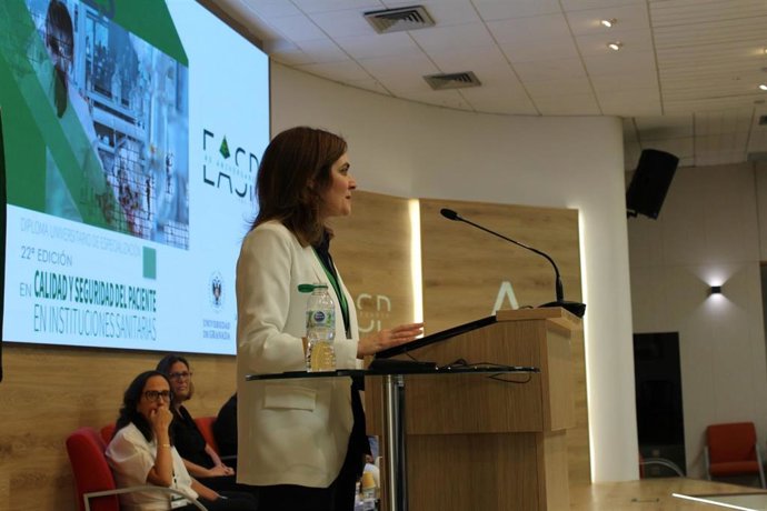 La directora gerente de la EASP, Blanca Botello