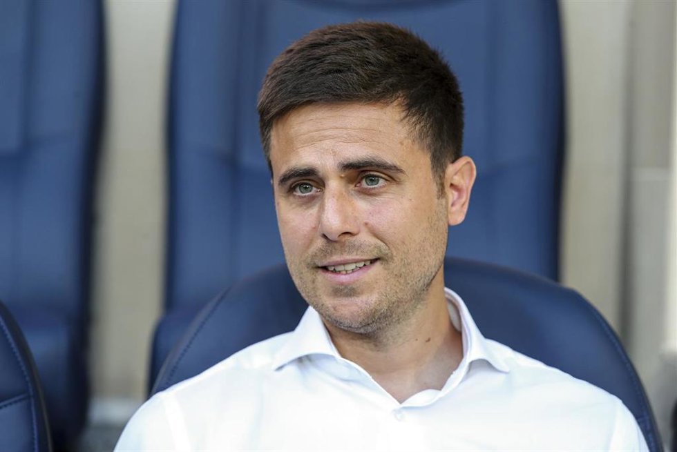 El entrenador del CA Osasuna, Alessio Lisci.