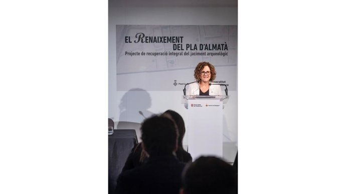 La consellera de Cultura, Sònia Hernández