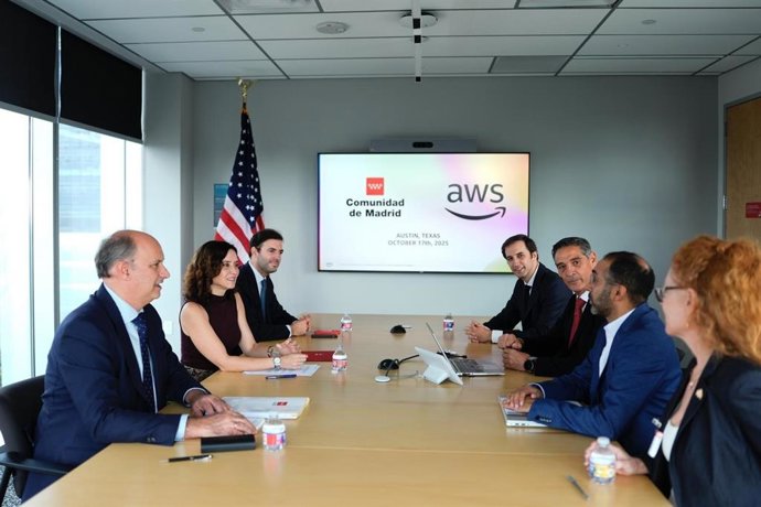 Díaz Ayuso anuncia en Texas Madrid AWS Futuro IA Builders Lab 2028, una iniciativa educativa de FP pionera para acercar la IA a alumnos, docentes y empresas