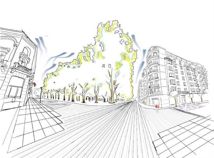 Archivo - Obras en Beti Jai: conexión peatonal con Juan XXIII y la Glorieta para 2026