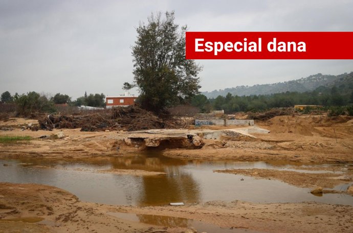 Barranco de l'Horteta en Torrent en imagen de archivo