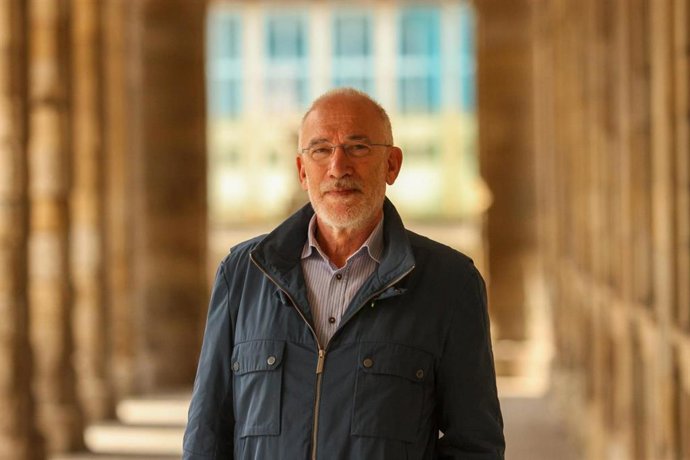 El portavoz del PSOE local de Santiago, Gumersindo Guinarte