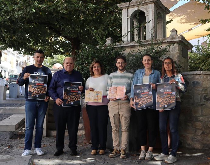 Imagen del equipo de Gobierno municipal en la presentación del Festival Joven de Otoño.