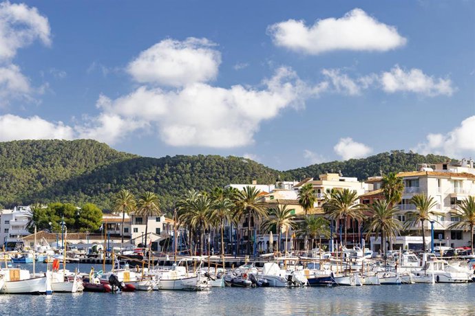 El puerto de Andratx, Mallorca.