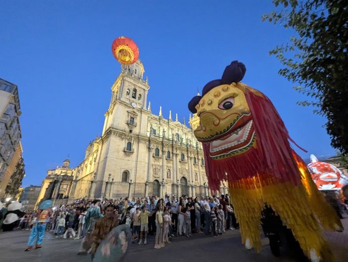 Imagen de la cabalgata de la Feria de San Lucas (Imagen de archivo). 