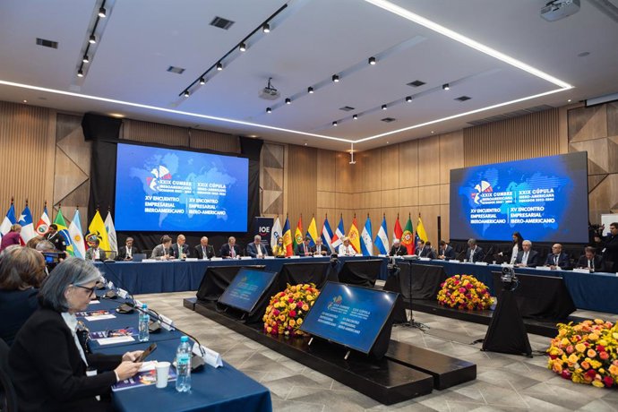 XV Encuentro Empresarial Iberoamericano celebrado en la pasada Cumbre de Cuenca, Ecuador.