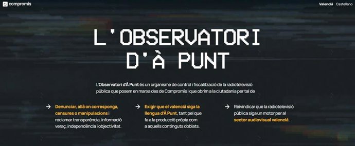 Compromís alerta de que "la eliminación de perspectiva de género en el libro de estilo de À Punt vulnera varias leyes"