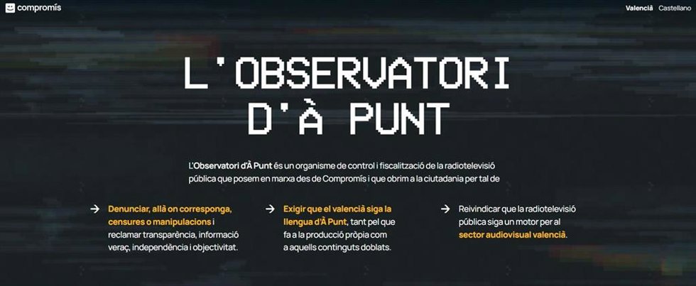Compromís alerta de que "la eliminación de perspectiva de género en el libro de estilo de  Punt vulnera varias leyes"
