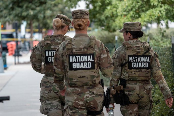 Unidades de la Guardia Nacional en Washington D.C. 