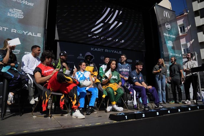 Los jefes de escudería de la Kart Royale de Granada.