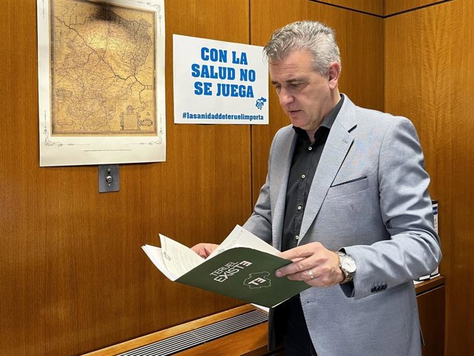 El diputado de Aragón-Teruel Existe Joaquín Moreno