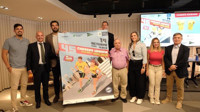 Presentación de la Carrea Urbana 'Ciudad de Málaga' 2025.