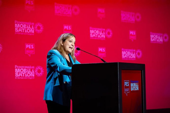 La Presidenta Del Grupo De Socialistas Y Demócratas En La Eurocámara, Iratxe García, Ha Sido Reelegida Vicepresidenta Primera Del Partido Socialista Europeo (PES)