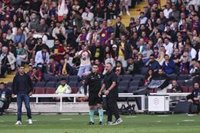 Hansi Flick: "No le digo nada al árbitro, es fútbol, es emoción"