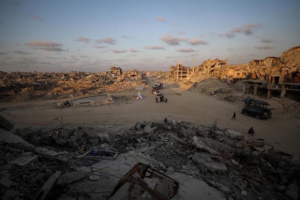 Ciudad de Gaza, en el territorio palestino de la Franja de Gaza