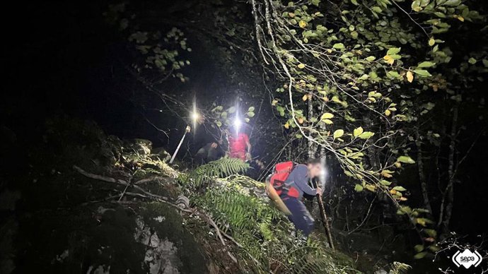 Rescate de senderistas desorientados.