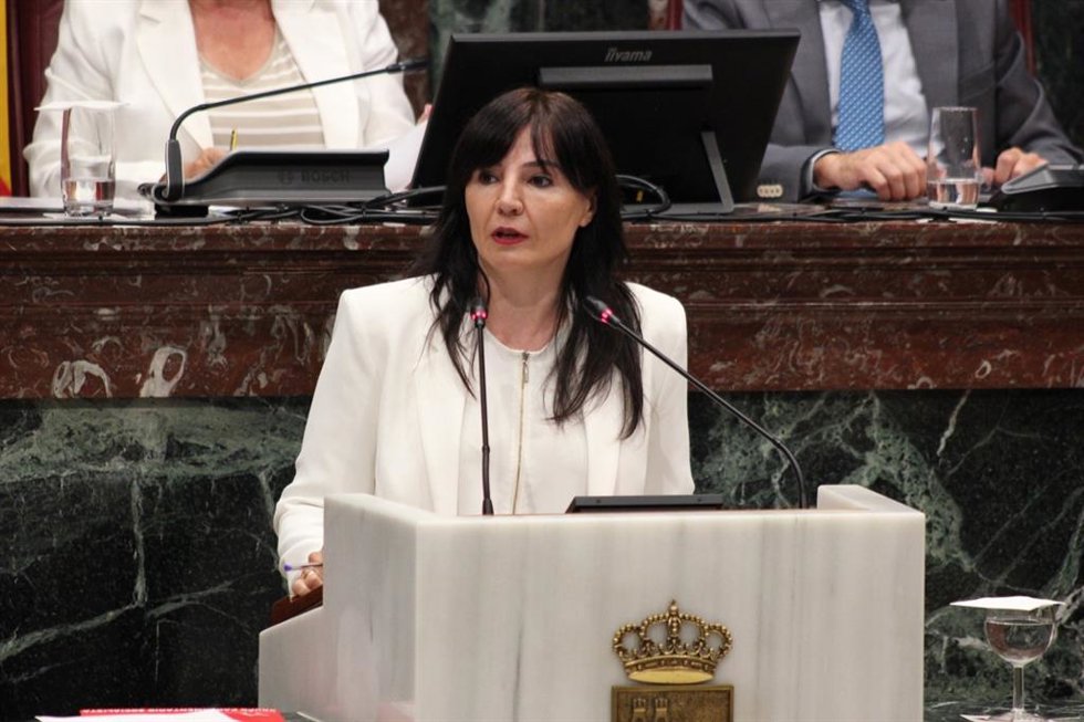 La viceportavoz del Grupo Parlamentario Socialista en la Asamblea Regional de Murcia, Marisol Sánchez