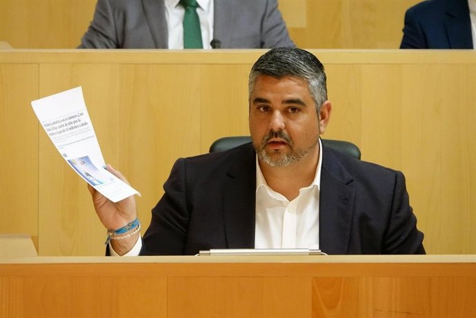 Archivo - Imagen de archivo del portavoz del grupo socialista en la Diputación de Málaga, Josele González.