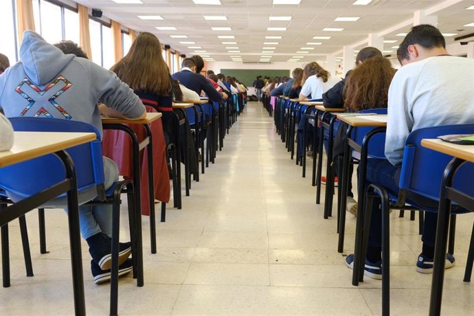 Clase de la universidad pública andaluza.