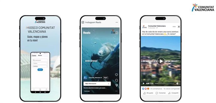 Turisme CV refuerza con nuevas acciones su 'Estrategia de Marketing Online 2024-26' 