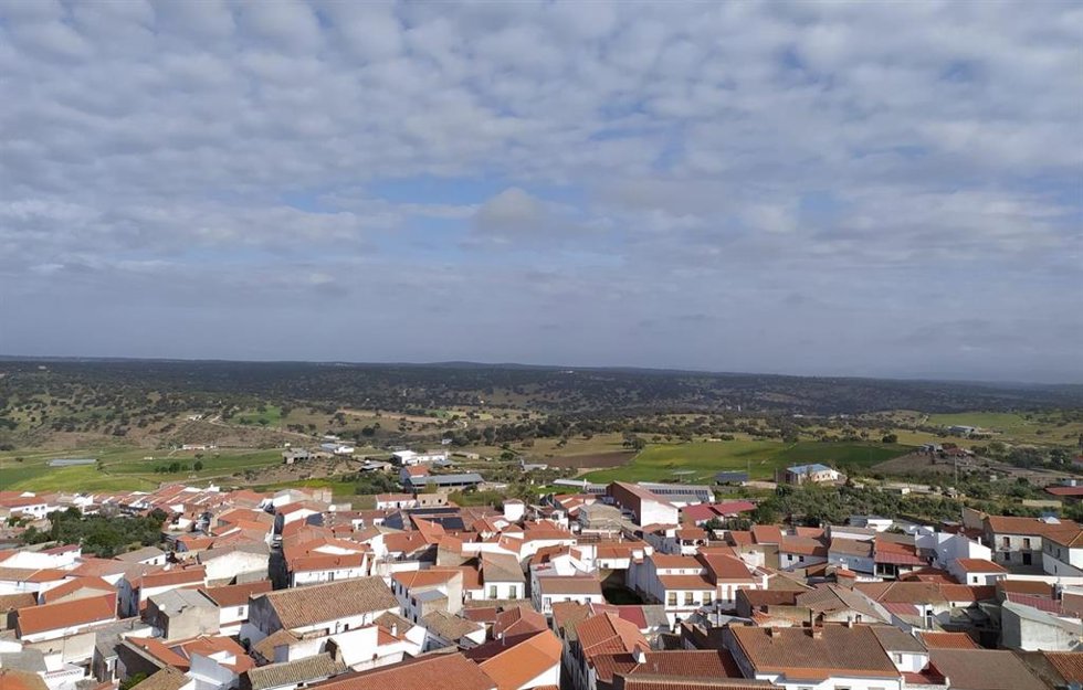 Archivo - Vista panorámica de Pedroche.