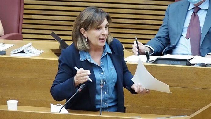 Archivo - La secretaria de Sanidad Universal y Salud Mental del PSPV-PSOE, Carmen Martínez, en una imagen de archivo