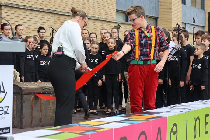 Acto de inauguración del Nafarroa Oinez 2025.