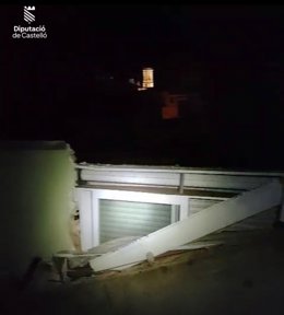 Colapsa el techo de una vivienda unifamiliar en Vila-real, el segundo en menos de 24 horas