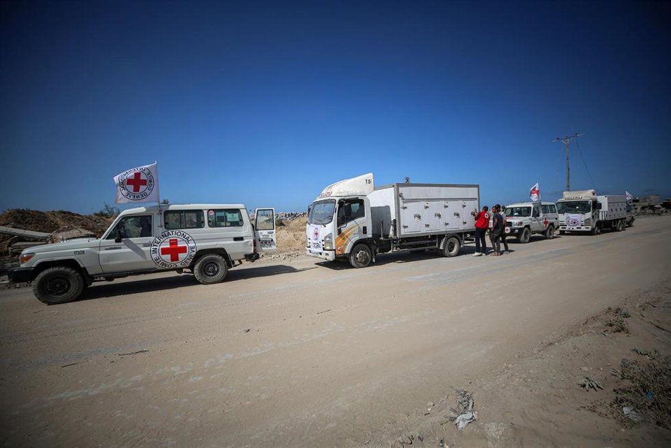 Entrega de cuerpos palestinos por parte de Israel con la mediación del Comité Internacional de la Cruz Roja (CICR)