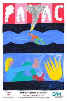 Imagen oficial del Patac.Festival de Gràfica Efervescent