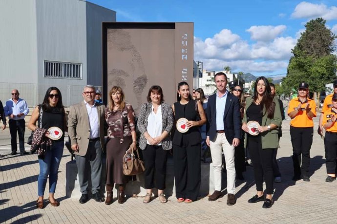 Autoridades en el XIV Encuento de Cuerpos de Emergencia celebrado en Inca.