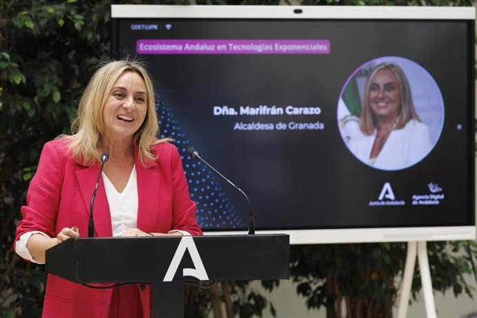 Archivo - La alcaldesa de Granada, Marifrán Carazo. Imagen de archivo.