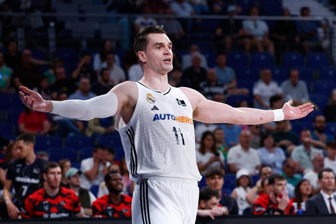 Archivo - Arquivo - Mario Hezonja, Real Madrid