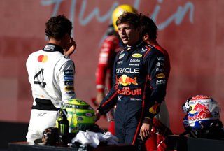 Max Verstappen y Lando Norris, Gran Premio de Estados Unidos