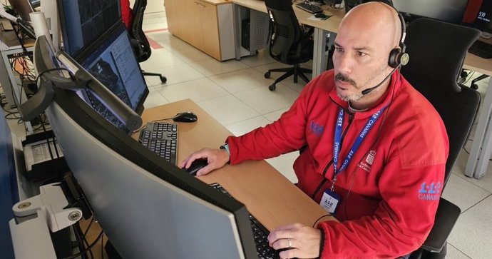 Sala operativa del 112 Canarias