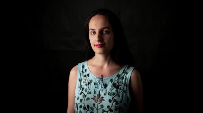 La periodista y activista rusa Elena Kostyuchenko.