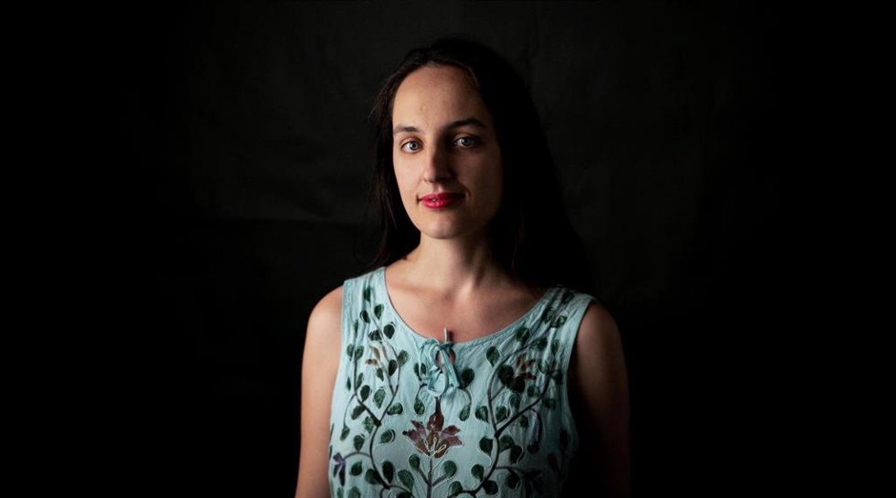 La periodista y activista rusa Elena Kostyuchenko.