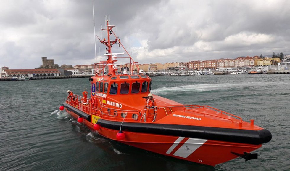 Embarcación de Salvamento Marítimo.