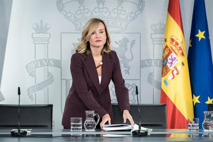 La ministra de Educación, Formación Profesional y Deportes, Pilar Alegría 