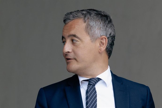Archivo - Arquivo - Ministro da Justiça da França, Gerald Darmanin, durante uma reunião do Conselho de Ministros em junho de 2025 (arquivo)
