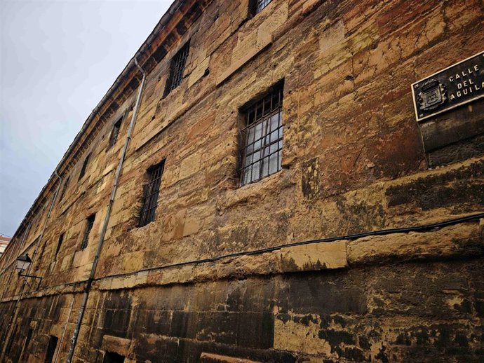 Edificio en la calle del Águila, en Oviedo