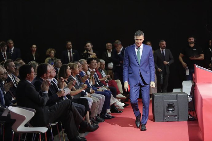 El presidente del Gobierno, Pedro Sánchez, participa en la 19º edición del Encuentro Internacional de Seguridad de la Información (ENISE), congreso que organiza el Instituto Nacional de Ciberseguridad (INCIBE), a 16 de octubre de 2025, en León, Castilla y