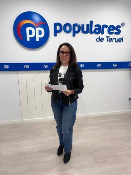 La diputada del PP por Teruel Raquel Clemente.