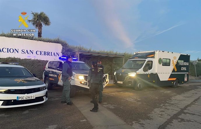 Dispositivo desplegado para buscar a un hombre extraviado en San Cebrián de Campos (Palencia).