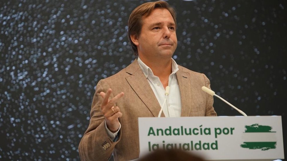 El secretario general del PP-A, Antonio Repullo, este lunes