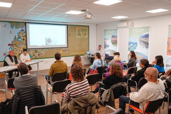 Presentación de un programa de la Reserva Biosfera Mariñas Coruñesas