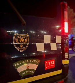 Vehículo de la Policía Local de Los Barrios.